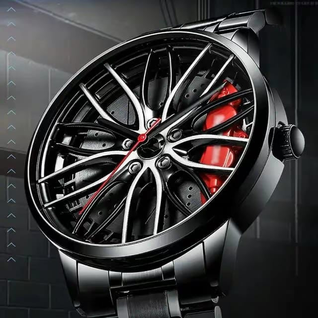Last offer this watch perimium wheel design watch